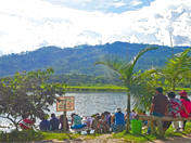 Laguna el Oconal in Villa Rica