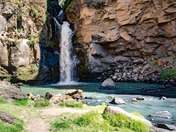 Qorimaqma waterfall